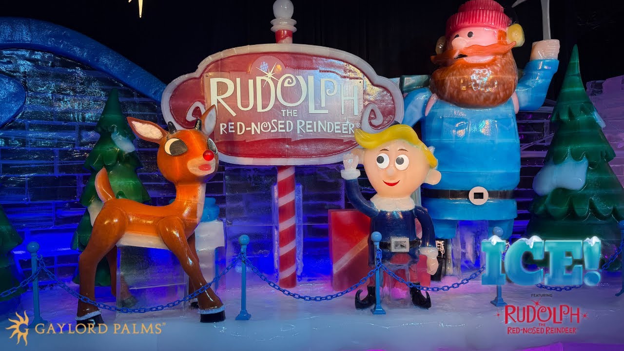 ICE — с участием Рудольфа, красноносого оленя, в отеле Gaylord Palms (2025-2026) ПОЛНЫЙ ОБЗОР
