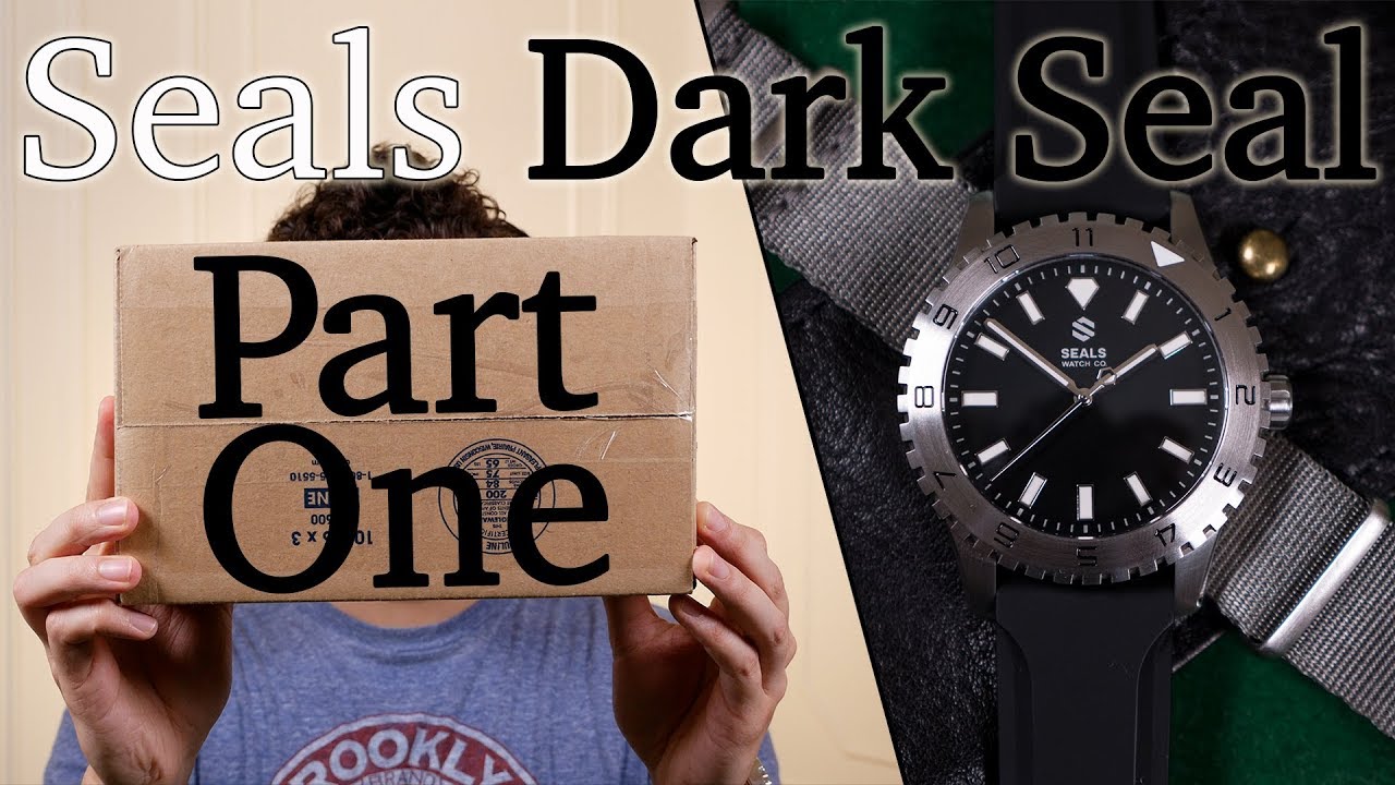 Seals Watch Co. Dark Seal - Part One, A New & Affordable Field Watch - Unboxing & First Impression