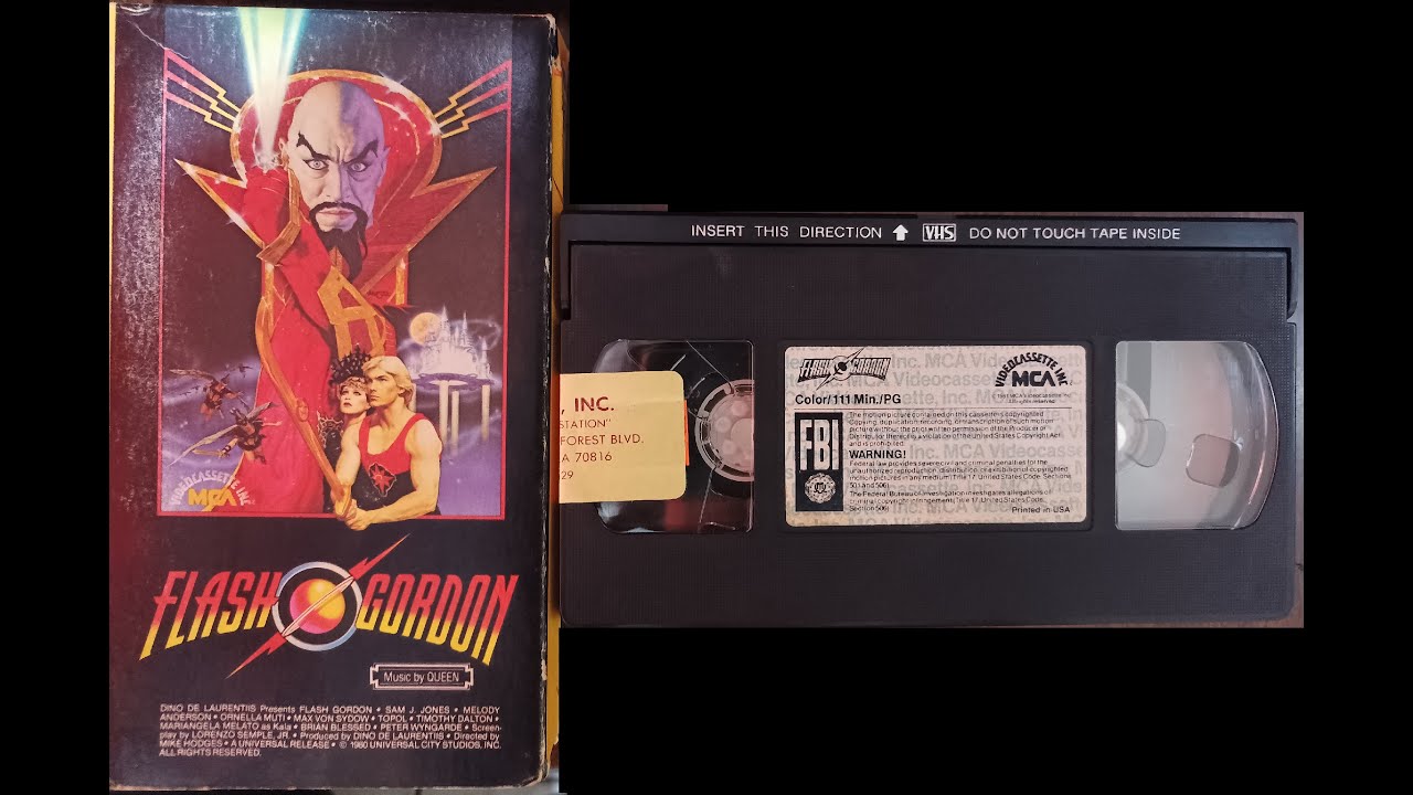 Closing to Flash Gordon 1981 VHS
