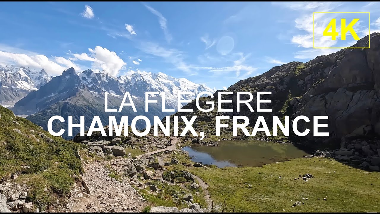 CHAMONIX, FRANCE | Hiking up La Flégère, views of MONT BLANC l 4K Walk