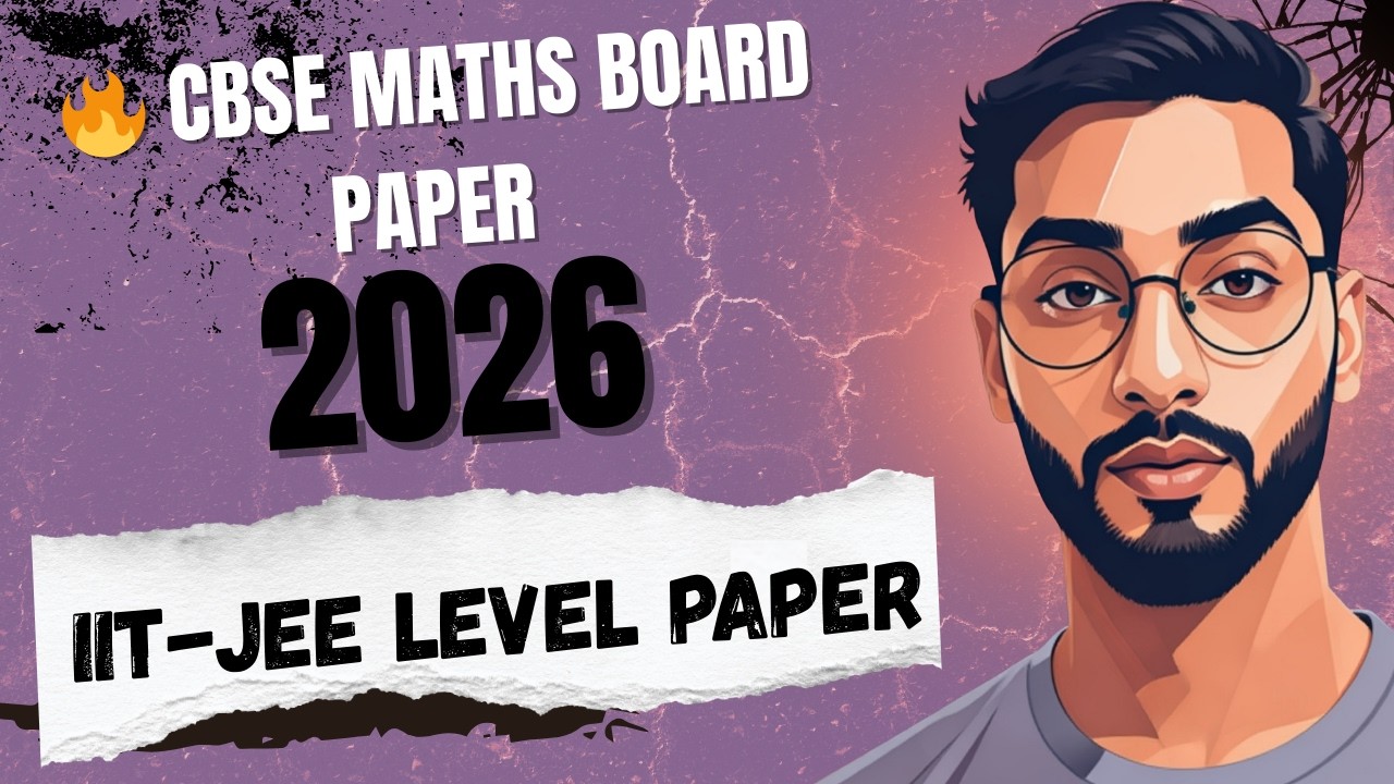 CBSE Board Paper 2026 Class 12 Mathematics | Complete Solution & MCQ Discussion