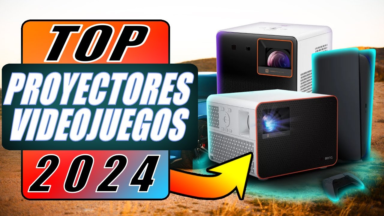 TOP MEJORES PROYECTORES PARA VIDEOJUEGOS [2024] 🚀 MEJORES PROYECTORES PARA GAMERS 2024 🥇