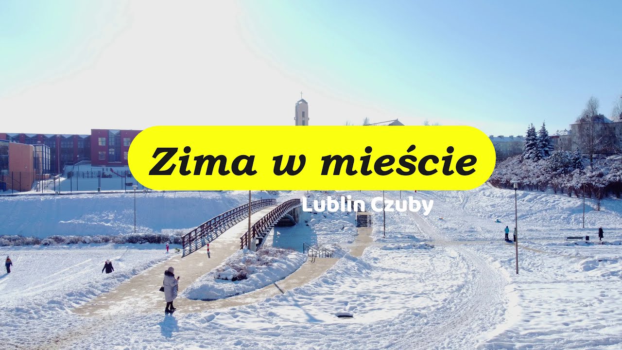Lublin, zima w mieście [Wąwóz, Czuby] styczeń 2021, [4K]