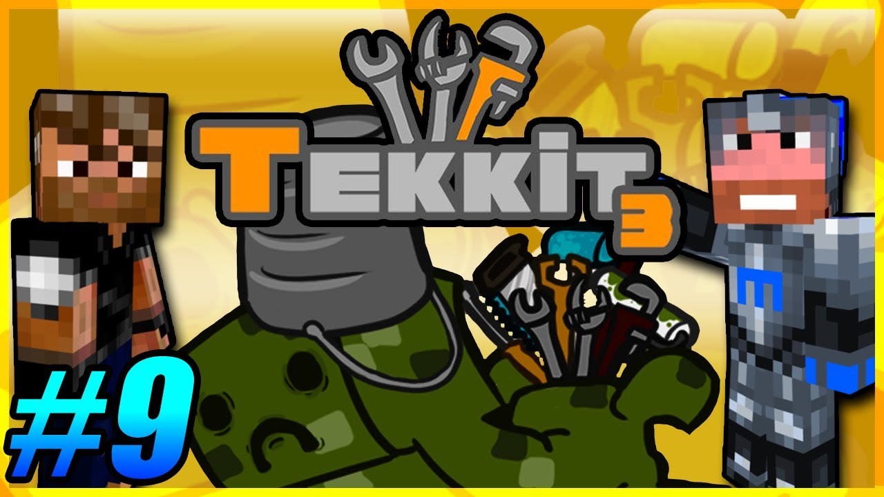 Tekkit Pt.9 |I Like Gold LLC.| Laying out the Quarry