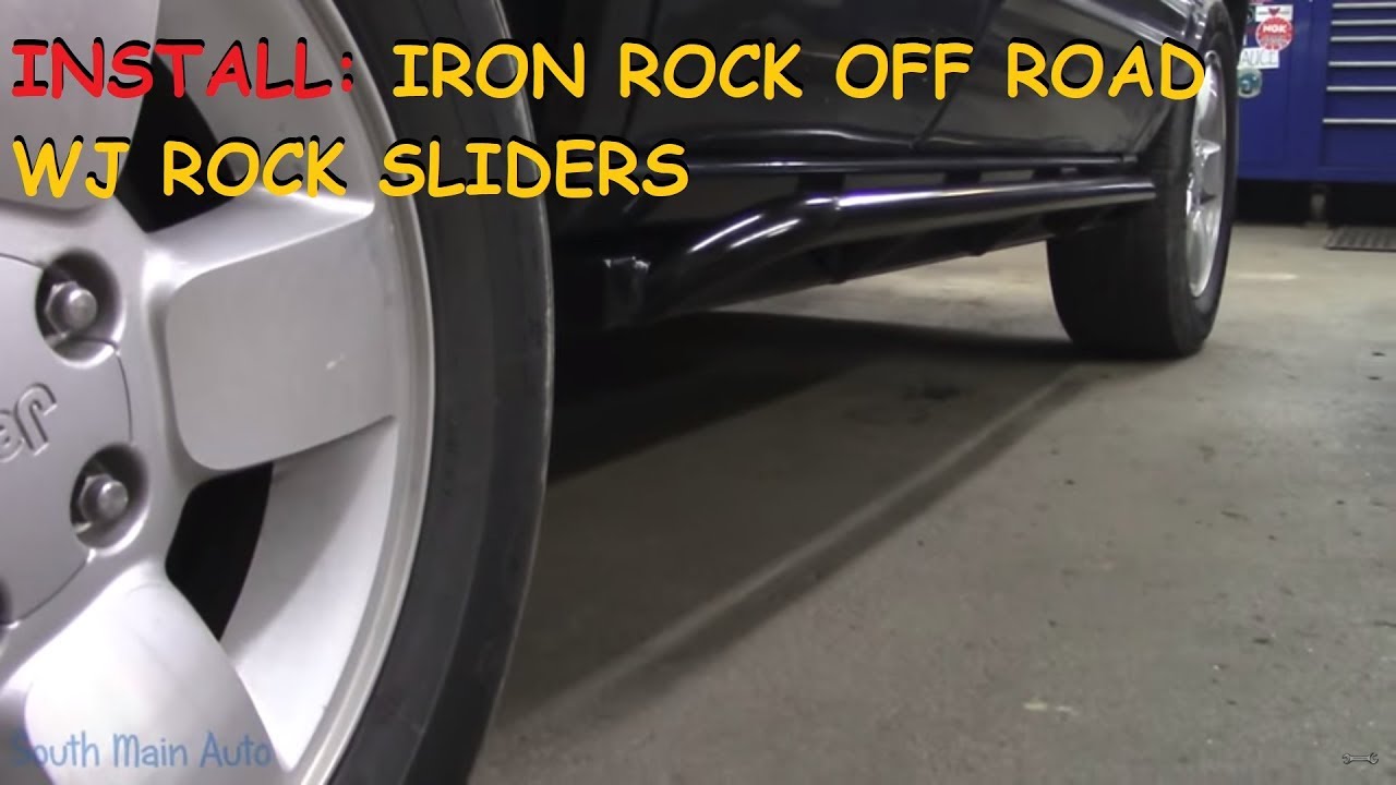 Jeep WJ: Iron Rock Off Road Premium Rock Slider