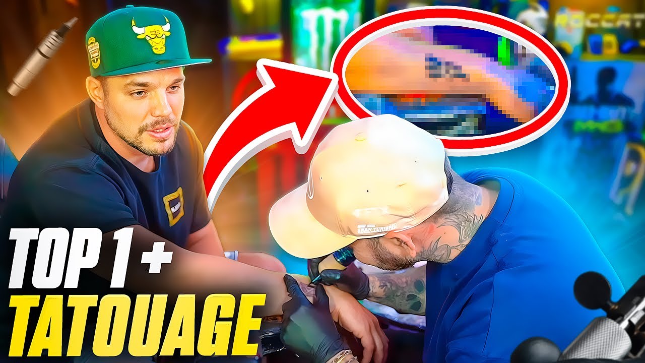 Je me TATOUE en LIVE !