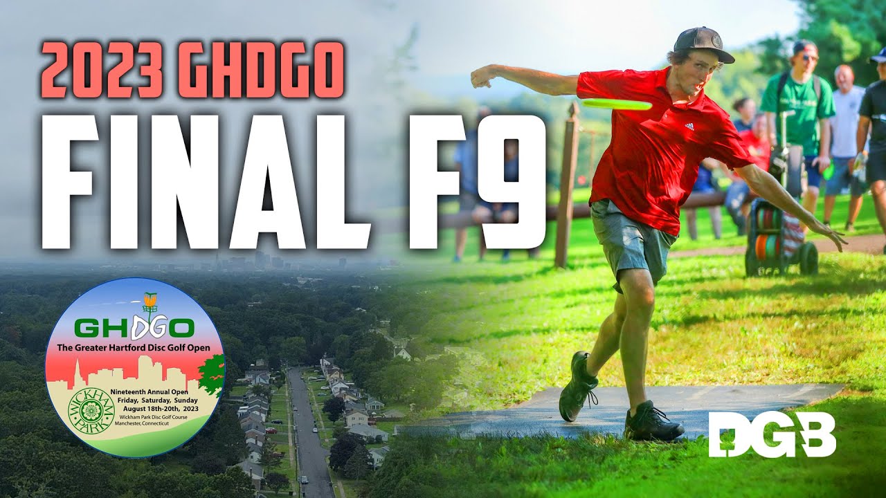 2023 Greater Hartford Disc Golf Open | MPO Final Round | Front 9