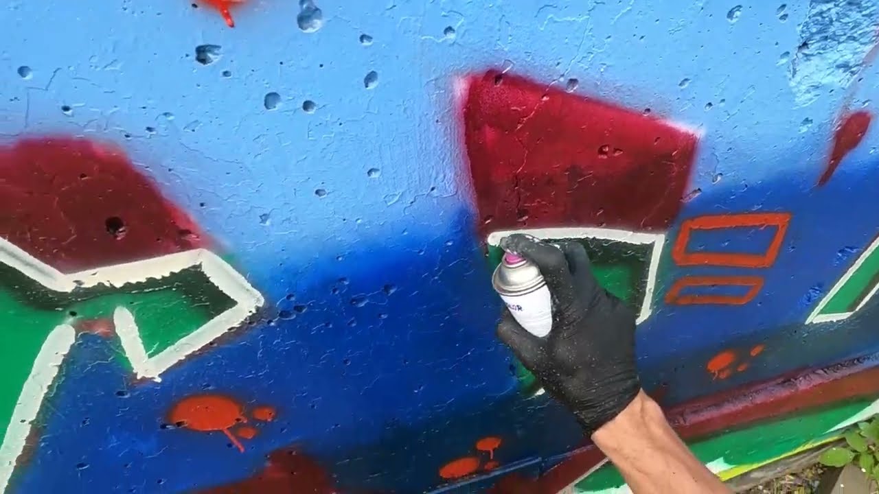 Рисуем граффити, краской DUPLI COLOR! Спойлер: Краска ТОП!