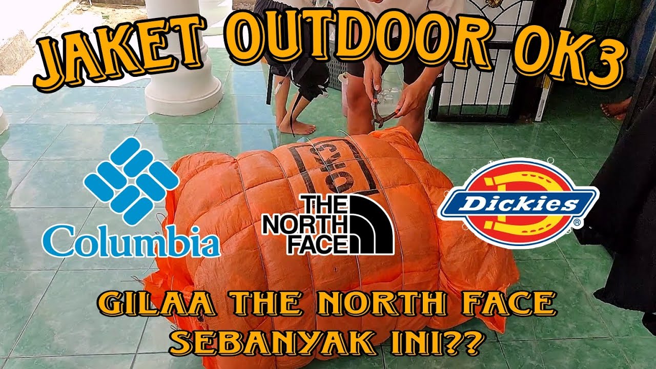 BONGKAR BALL JAKET OUTDOOR OK3 23S, BANYAK TNF NYA⁉️