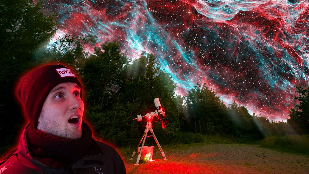 Ich habe einen toten Stern fotografiert! Astrofotografie Vlog - Schleiernebel NGC6960