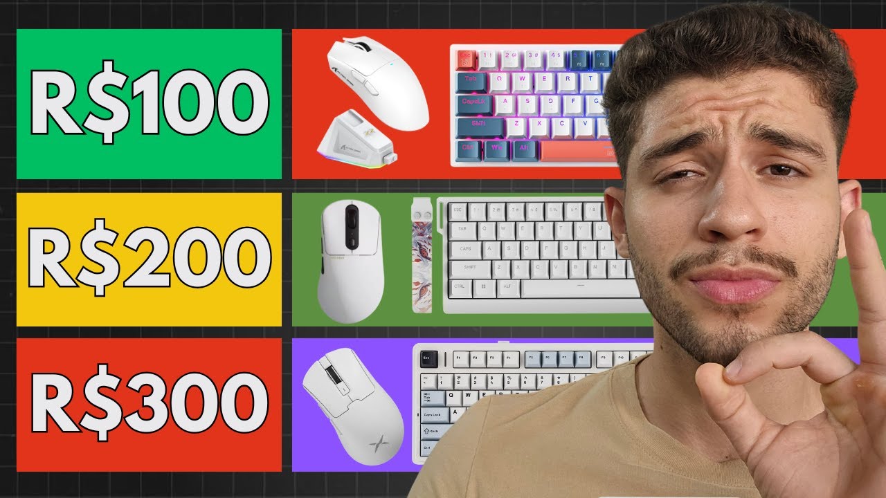 Melhores Combos de Teclado e Mouse Custo Beneficio