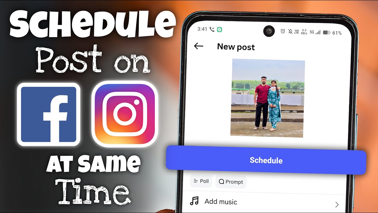 How to Schedule Post on Facebook and Instagram at the Same Time