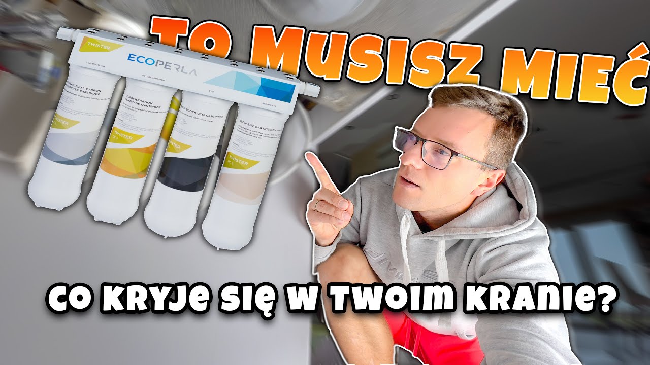 Montaż filtrów z ultrafiltracją wody Ecoperla Twister + Elixir.