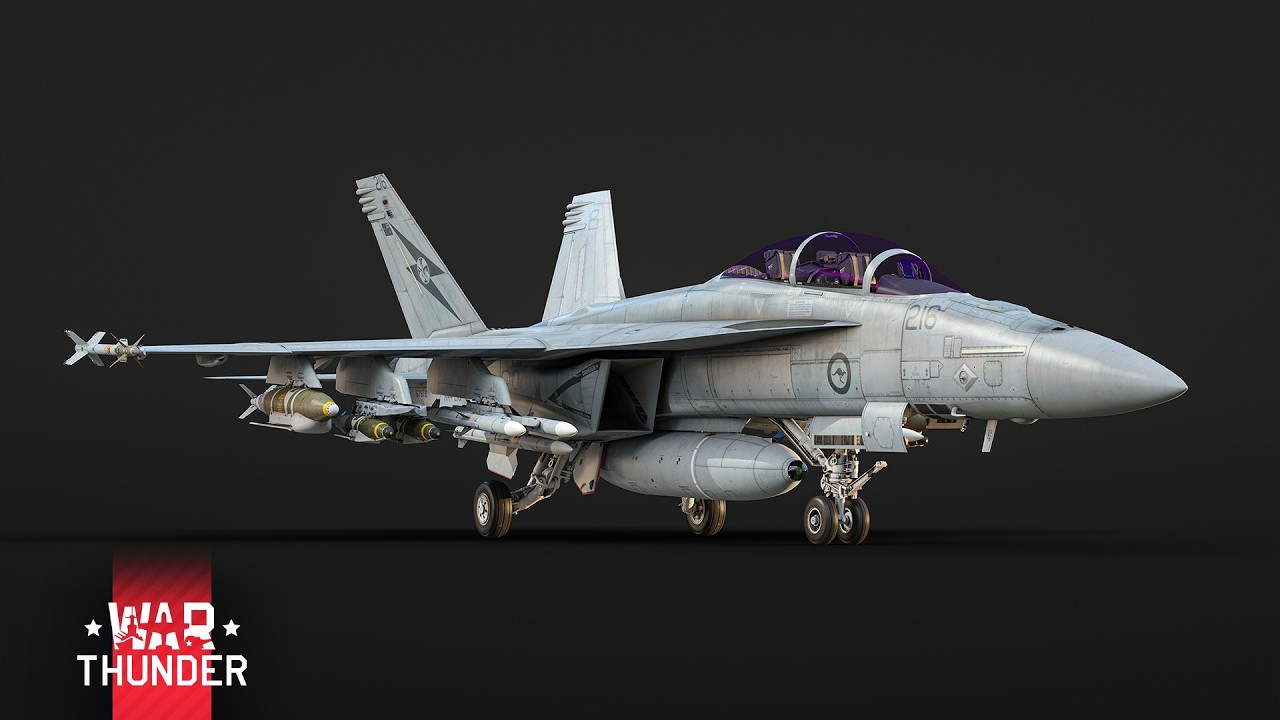 War Thunder - Предстоящий контент - RAAF F/A-18F Super Hornet