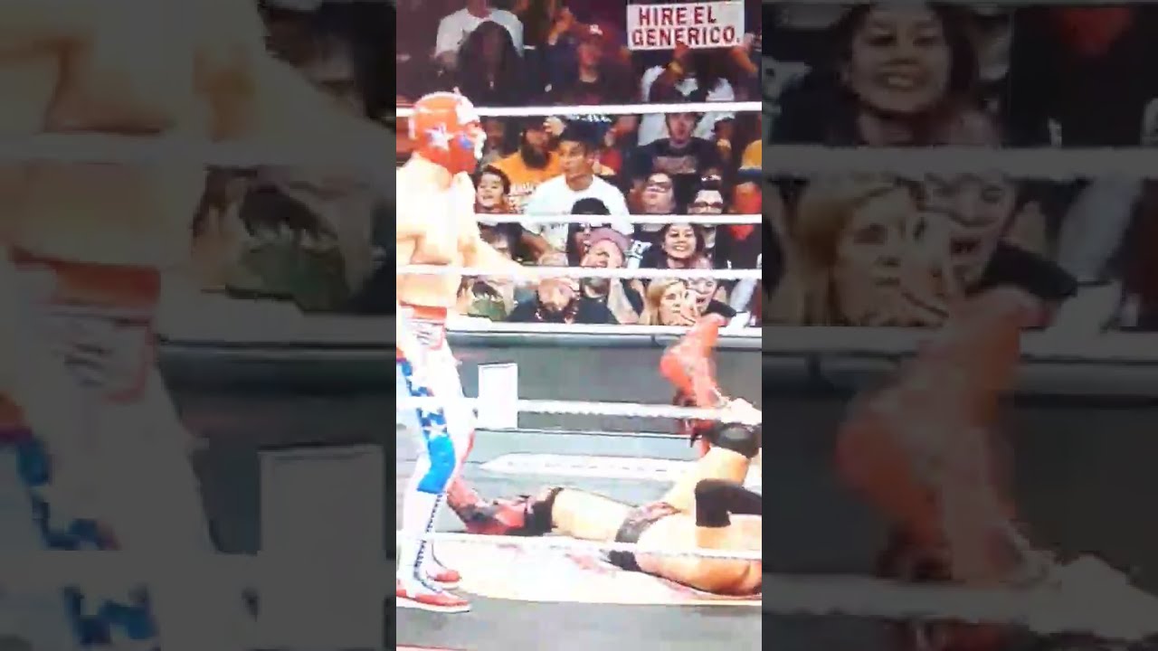 Райо и Американ Браво против Дракона Ли в WWE.