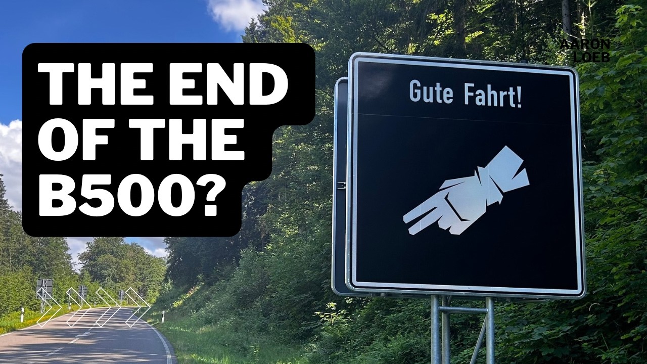 Germany B500 Motorcycle road - It's not what YOU think!