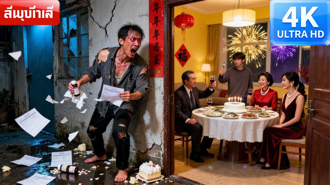 ทำงานหนัก 10 ปี ถูกพ่อตาแม่ยายดูถูก มะเร็งระยะสุดท้าย เมียนอกใจ คืนส่งท้ายปีทุบรถหรู