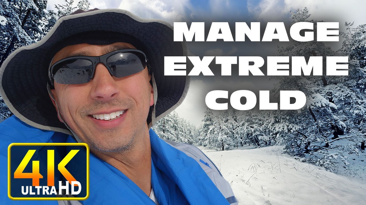 How to Handle Extreme Winter Danger Camping Extreme Cold (4k UHD)