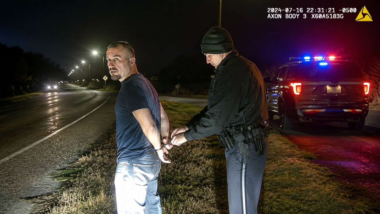 Drunk Police Officer Begs to not get Arrested