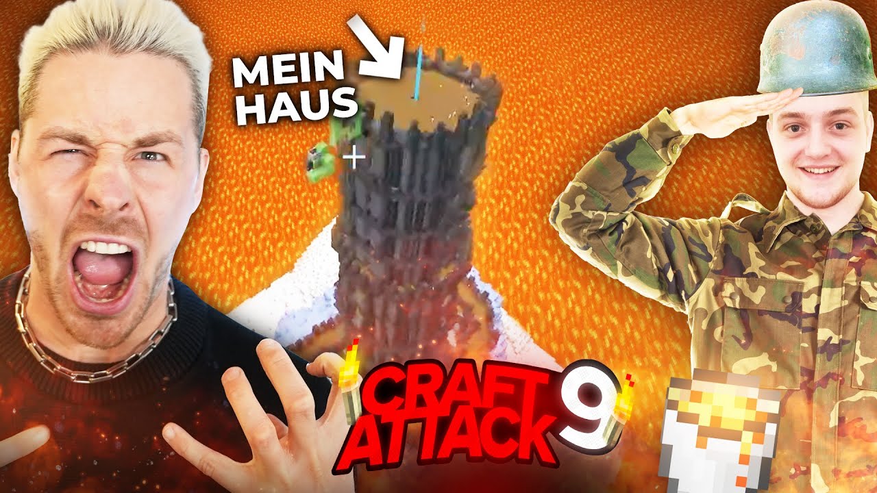 TRYMACS geht mit diesem PRANK zu weit - Der Krieg beginnt - CraftAttack 9!