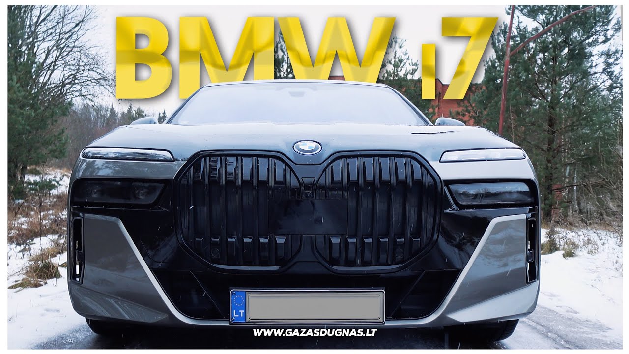 Įspūdingiausias BMW: pamatę i7 visi džiūgauja. Hm..