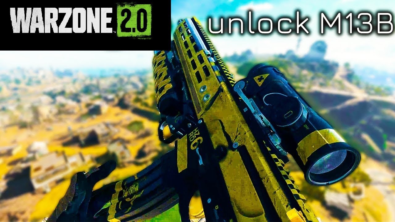 M13B -The New M13B In CoD MW2 | Warzone 2.0-Unlock #mw2 #dmz #m13b