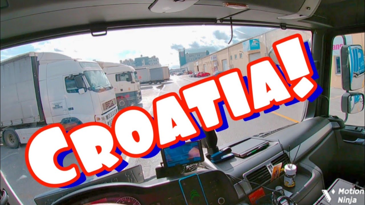 🛣POV & ASMR 🇭🇷Returning 🚛 The Truck On A Street | 🇭🇷 Zagreb Croatia | 🌞 Sunny Weather. #BogdanSoferu