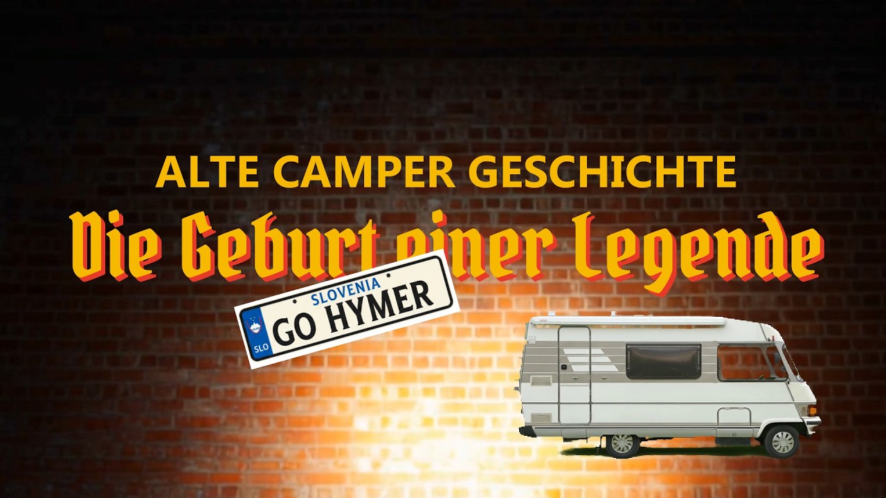 🚐 ALTE CAMPER GESCHICHTE: Die Geburt einer Legende | Hymer B544 TD (1989)