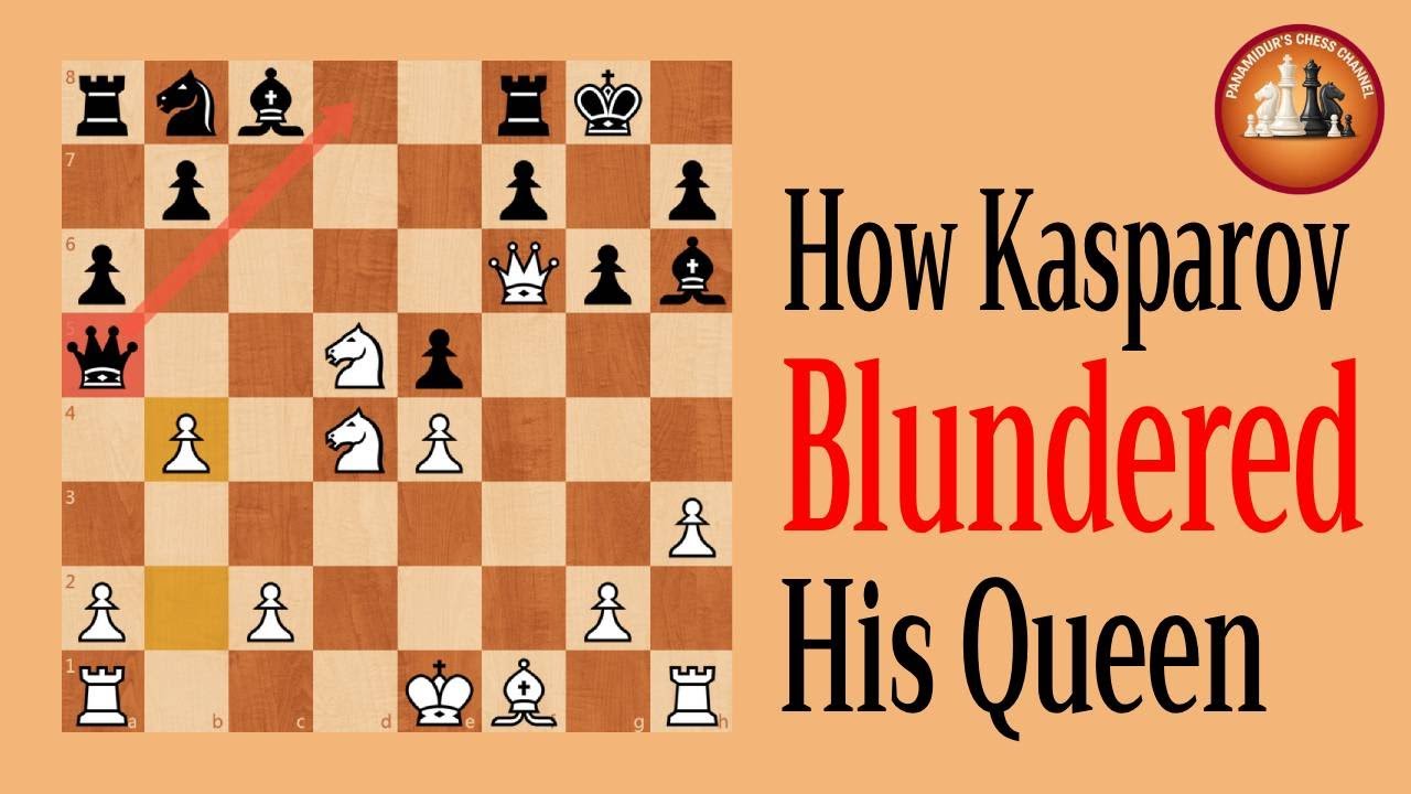 Kasparov overlooked this – Ivanchuk’s Shocking Sicilian Trap
