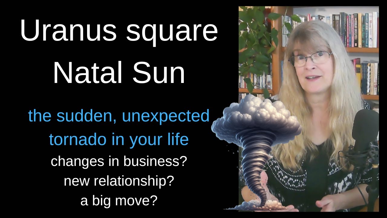 Uranus square Natal Sun – Your World Turns Upside down