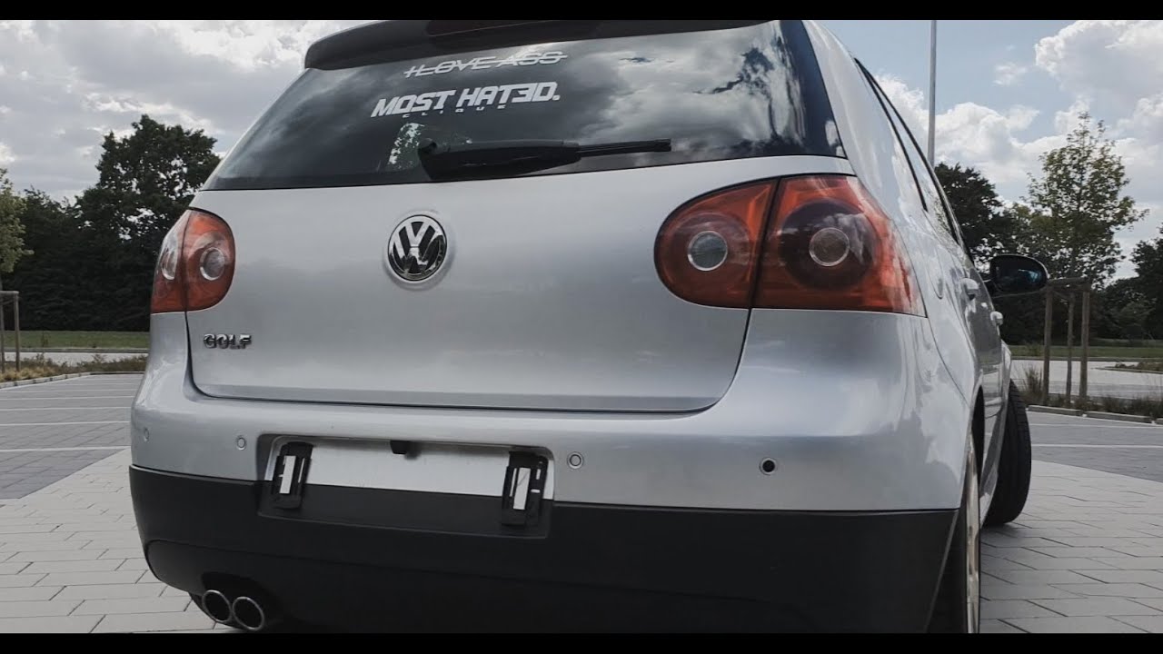 Straight Pipe VW Golf 5 1.4 16V Exhaust Soundcheck