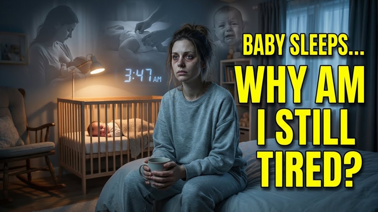Why do so many new mothers feel deeply exhausted all day — even when their baby is sleeping?