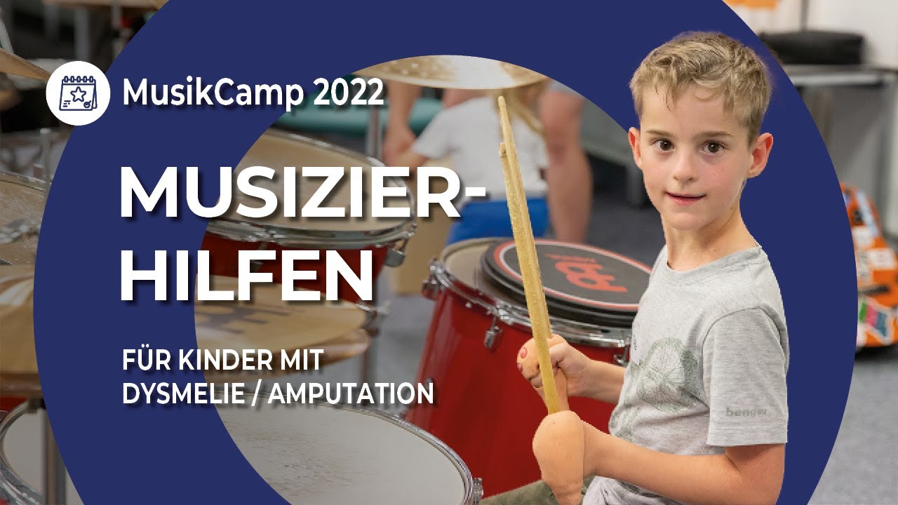 Instrumente spielen mit Handfehlbildung oder Amputation | MusikCamp 2022