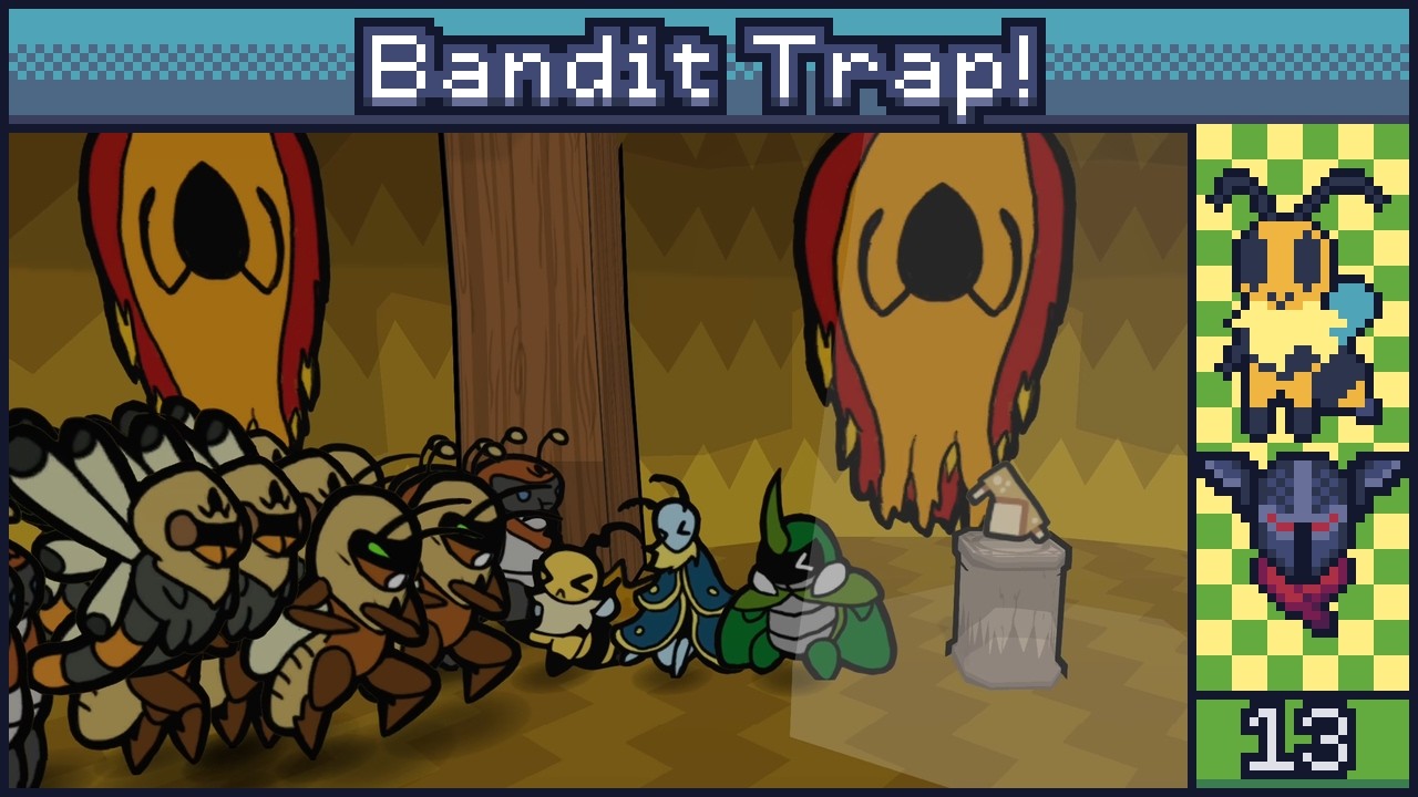 Bandit Trap! - Bug Fables: Chapter 4, Bandit Hideout, Sand Castle