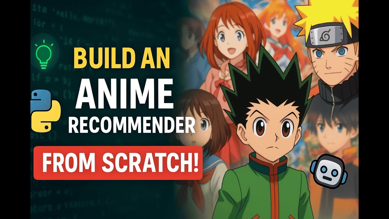 Build an Anime Recommendation Engine Using Hybrid Approach&ndash;Step by Step |Data Science Project|OpenAI