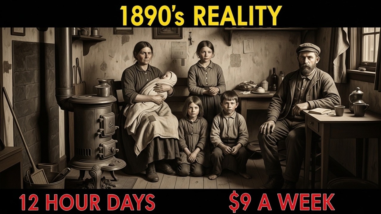 A Day in 1890s America: How a Working-Class Family Truly Lived | Daily Survival