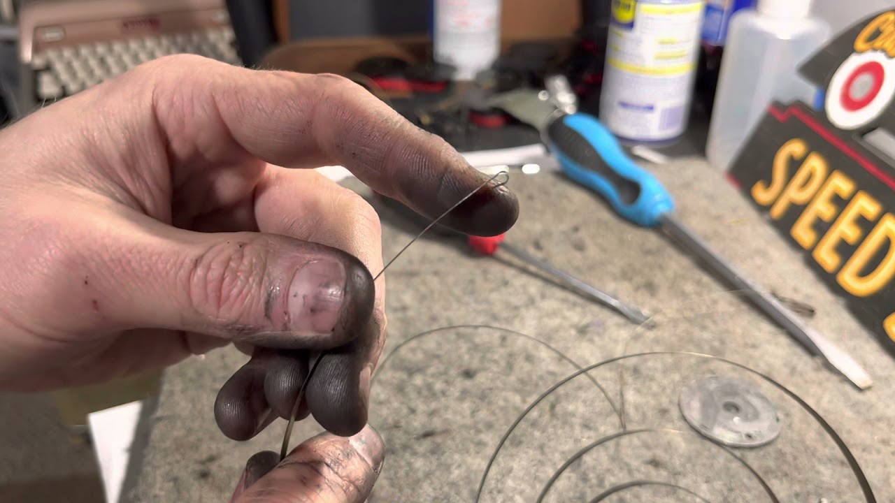 Part 1-Typewriter Mainspring Repair/Fabrication or When Spring Has Sprung