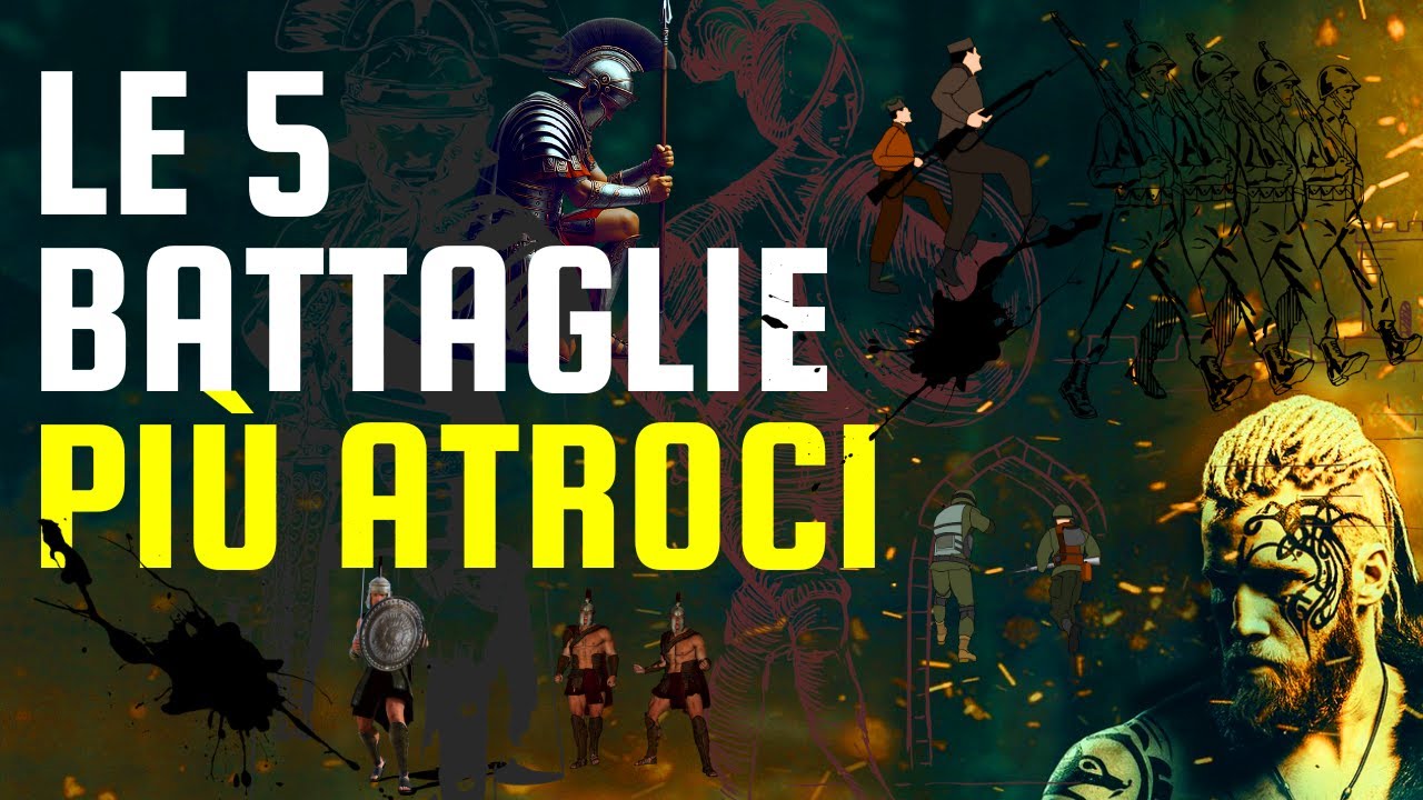 le 5 BATTAGLIE pi&ugrave; ATROCI della Storia.