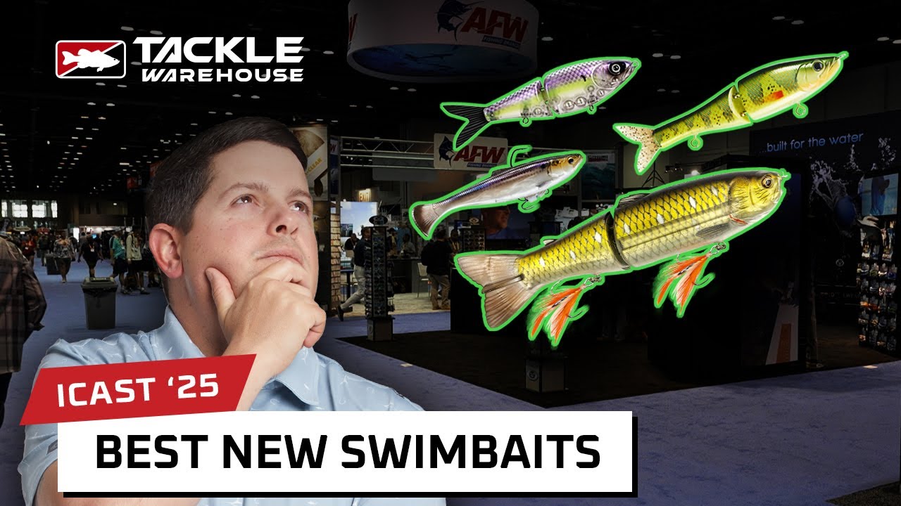 The BEST New Swimbaits at ICAST 2025 with Tackle Warehouse!