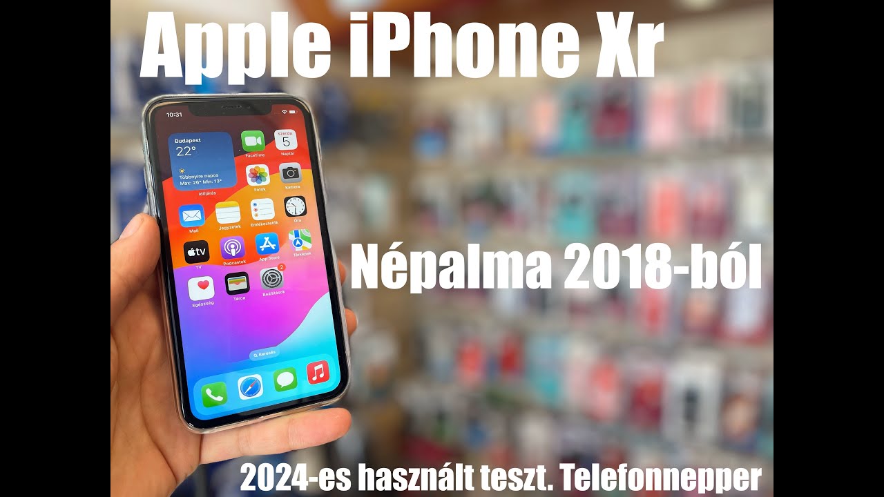 2018-as népalma 2024-ben. iPhone XR