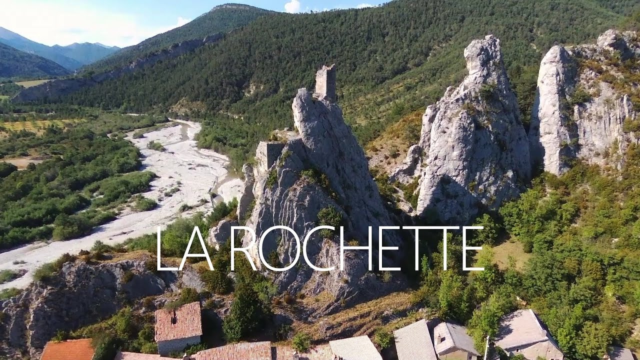 La Rochette: Highlights of my flight around the beautiful chateau in la rochette
