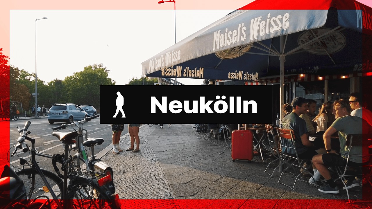 Walking tour Neukölln 🇩🇪 Kottbusser Damm, Berlin | Outside Walker