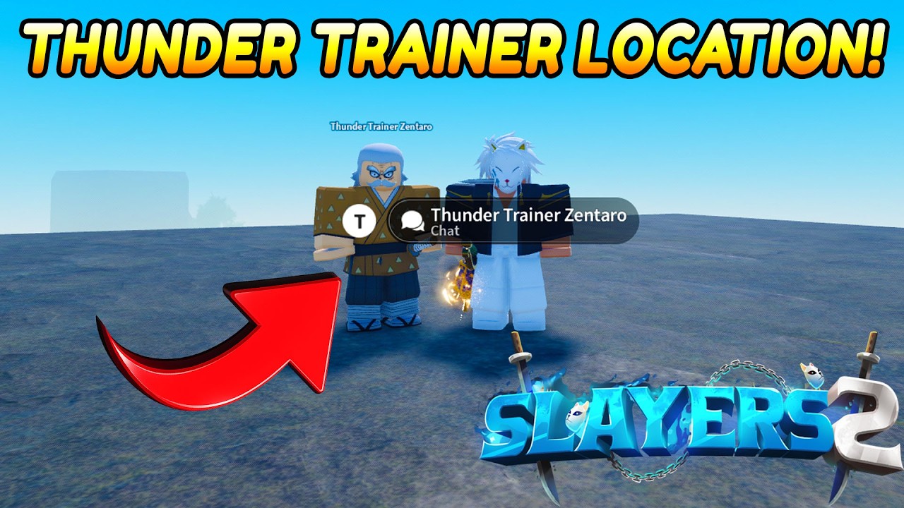 How to get Thunder Breathing Style and Thunder Trainer Location in Slayers 2 | FULL GUIDE!