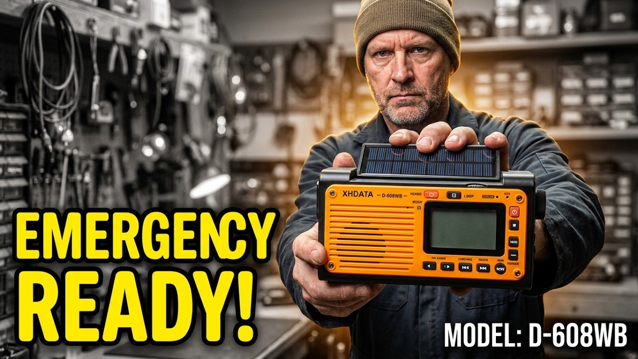 XHDATA D-608WB. ALWAYS BE PREPARED FOR THE UNEXPECTED !