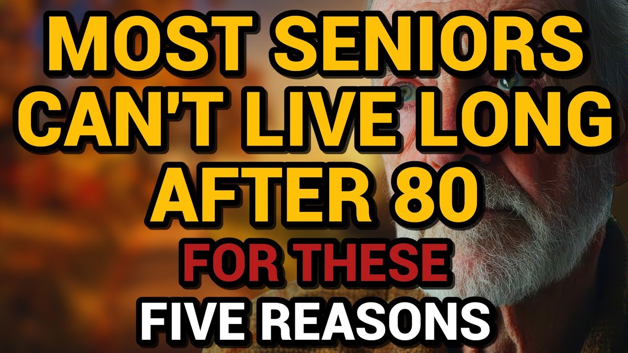 5 DEADLY Mistakes Older Adults Make That Shorten Their Lifespan
