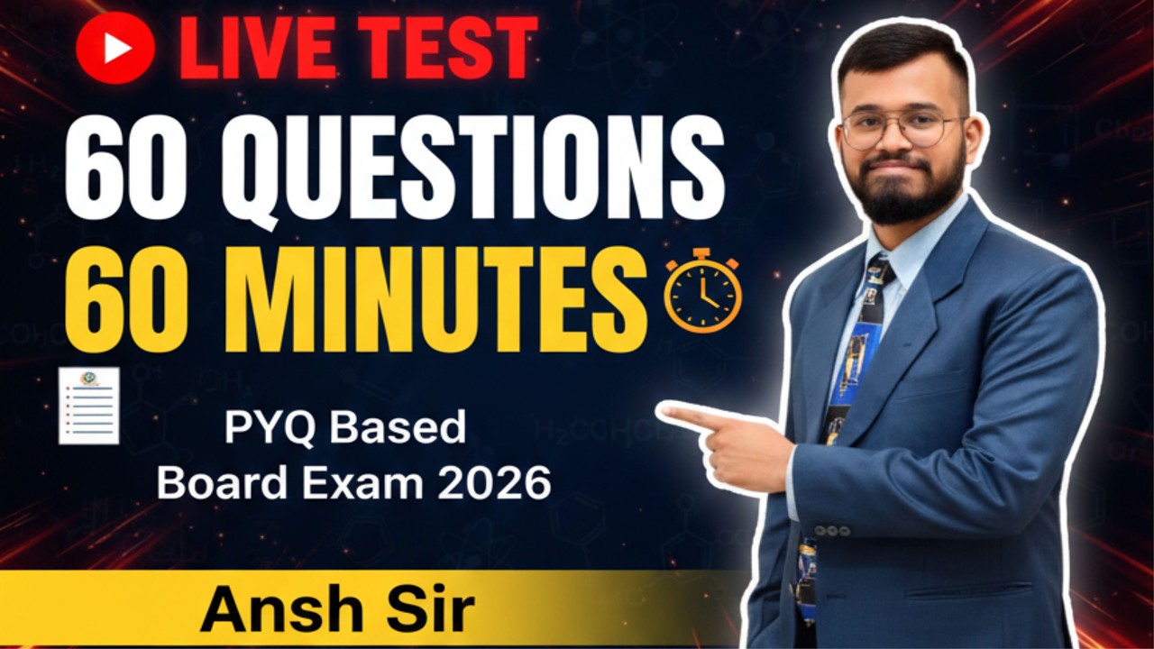 Class 10 Science LIVE Test 🔴 | 60 Questions in 60 Minutes | PYQ Based | Board Exam 2026