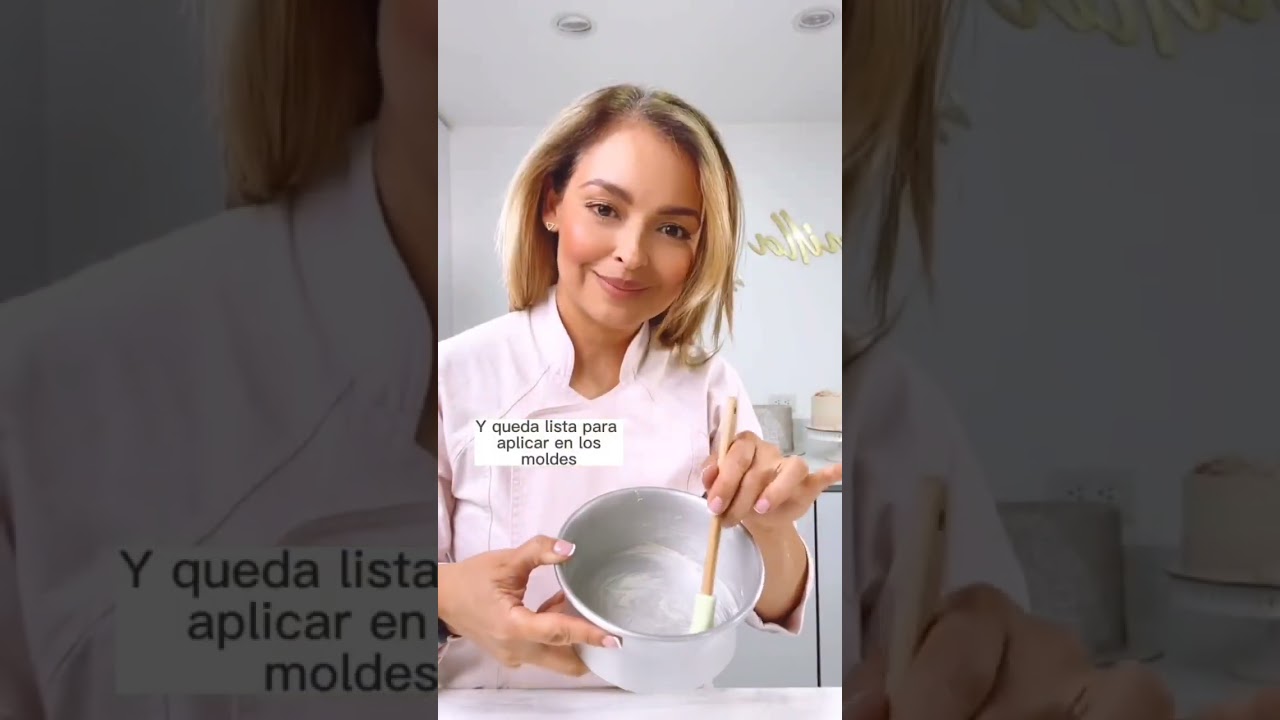 TUTORIAL DESMOLDANTE CASERO ✨ Vainilla Cakes by Luisa Quiroz