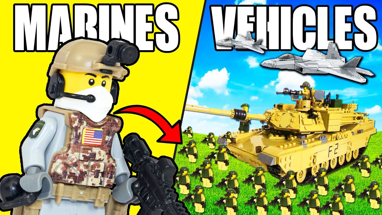 Я построил Армию США из LEGO...