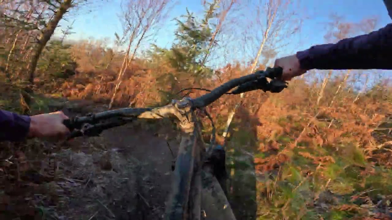 North Wales off-piste MTB. Boxing day bash! 4K
