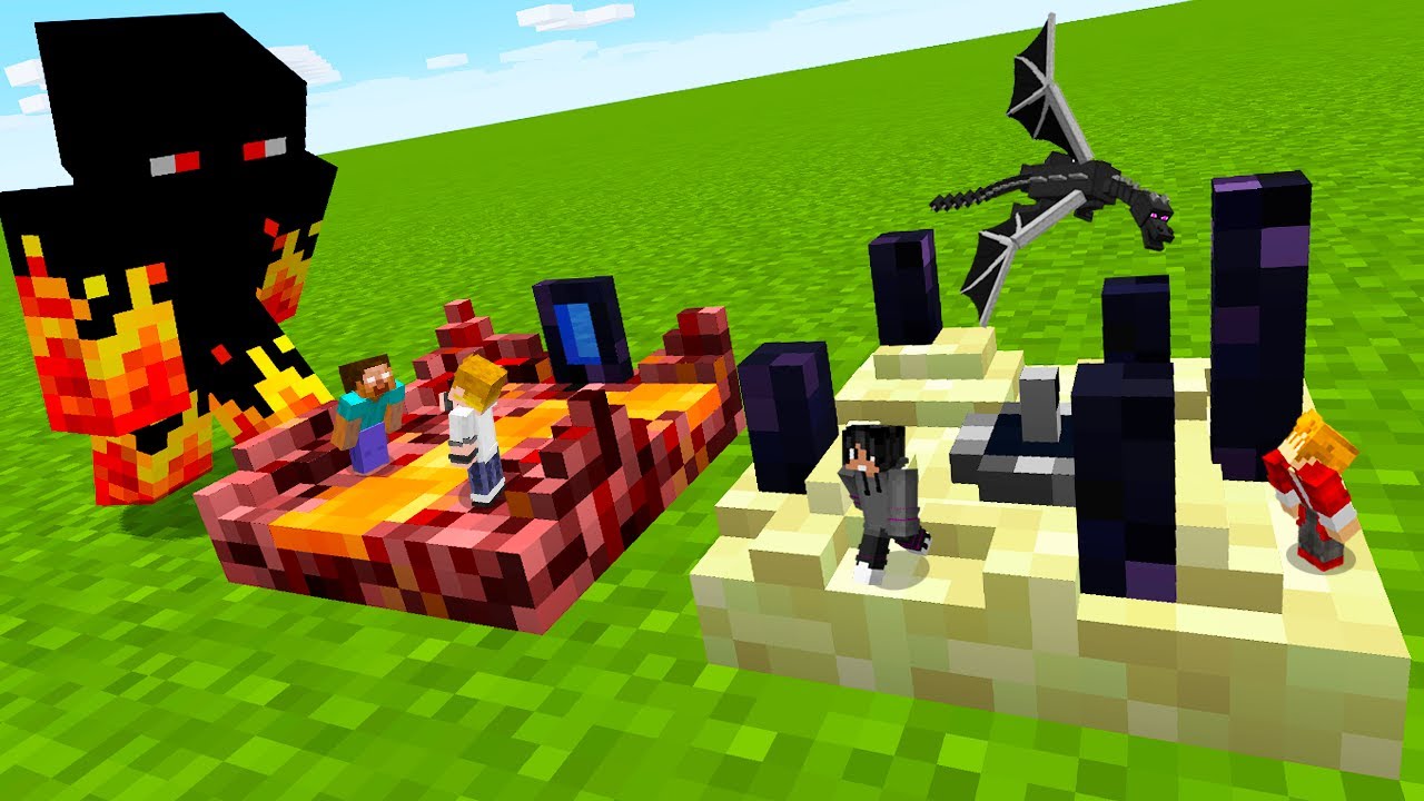 qual é a menor dimensão que existe no minecraft????